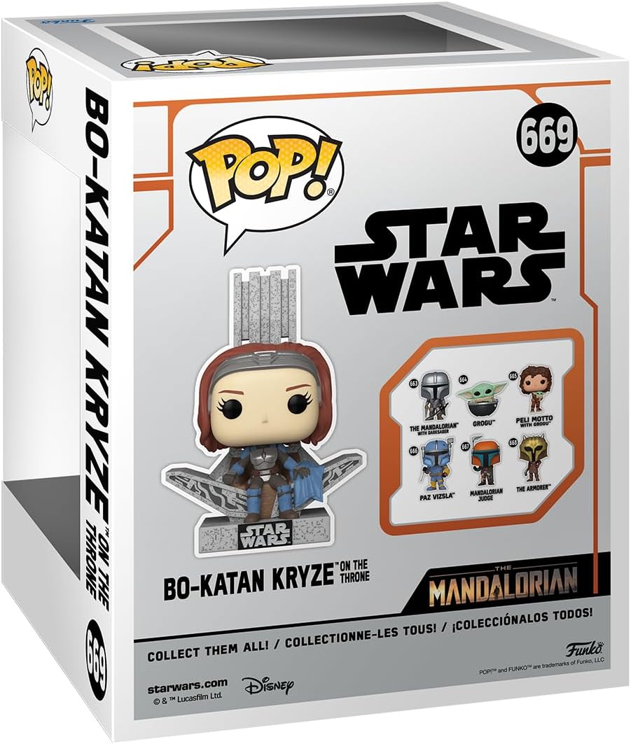 Funko Pop! Deluxe MND S9- Bo-Katan w/Throne - Star Wars