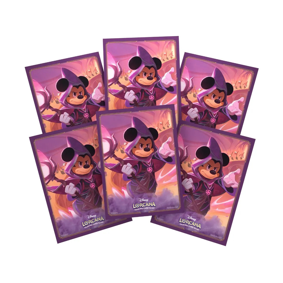 Disney Lorcana Reign of Jafar Sleeves Wayward Sorcerer S8