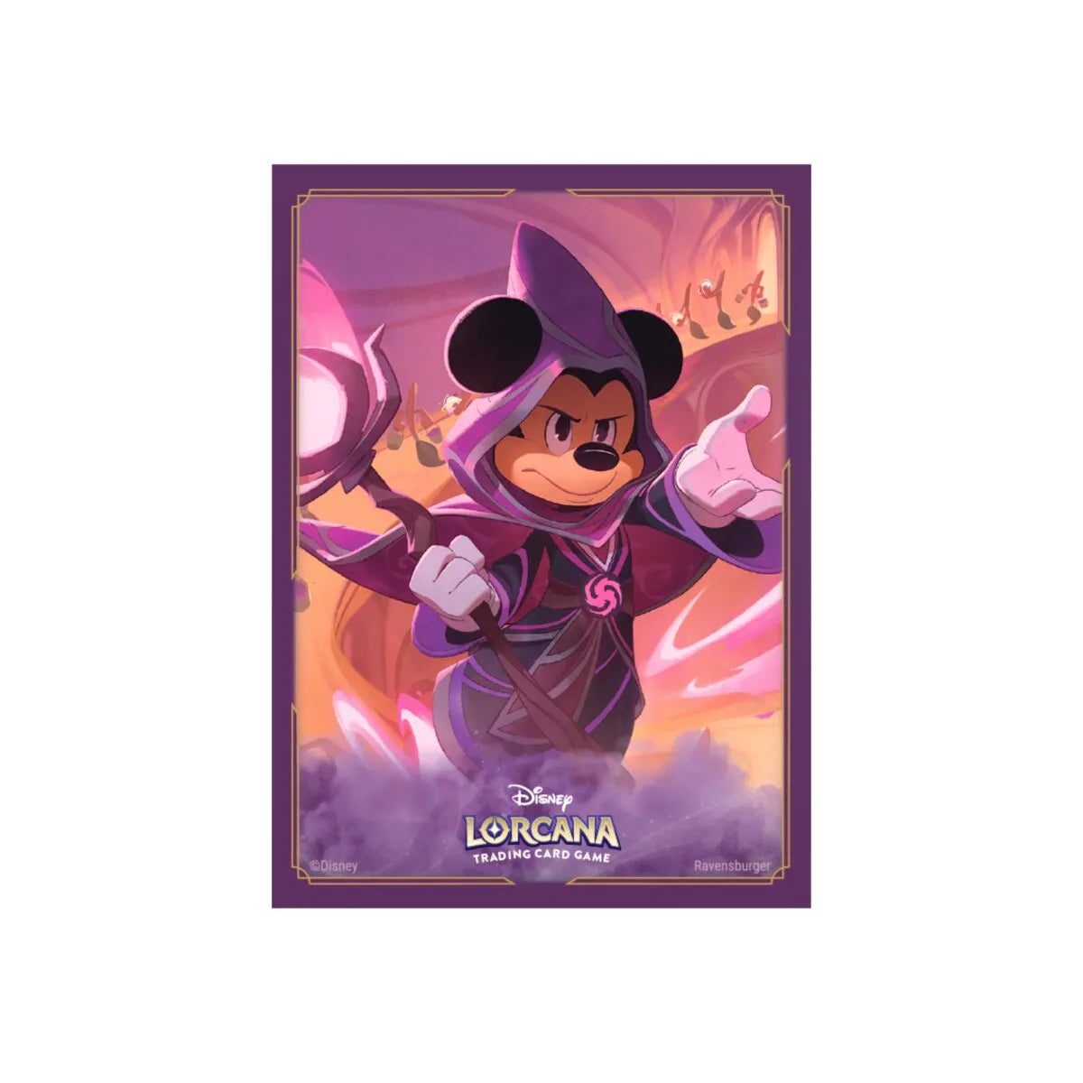 Disney Lorcana Reign of Jafar Sleeves Wayward Sorcerer S8