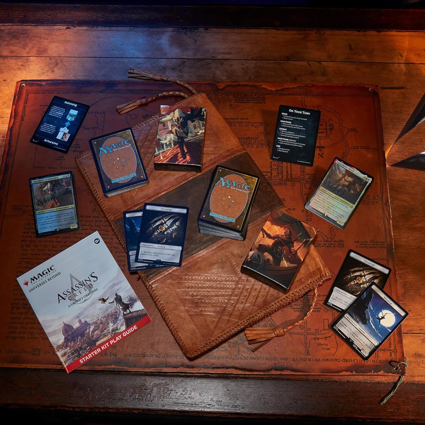 Magic: The Gathering- Assassin's Creed Starter Kit Abenteuer, multicolorido