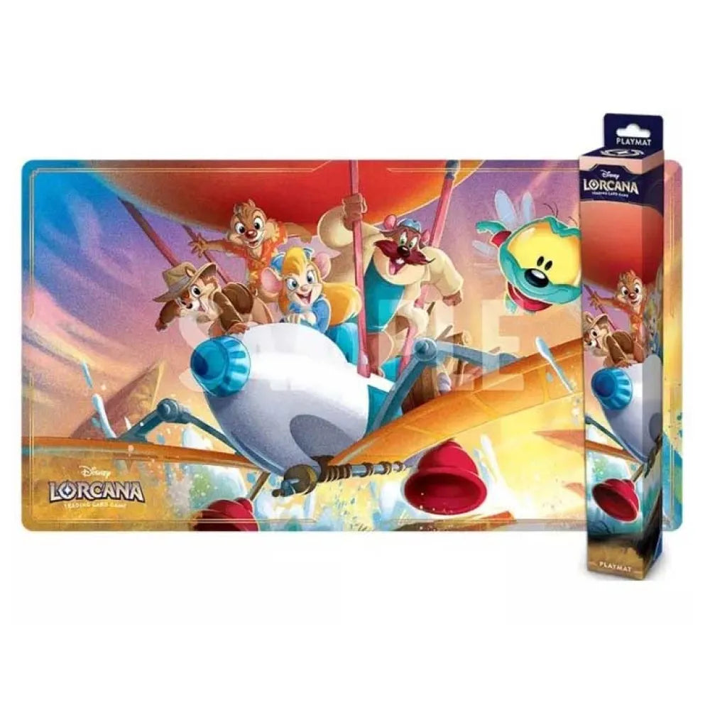 Disney Lorcana Reign of Jafar Playmat Rescue Rangers Away S8