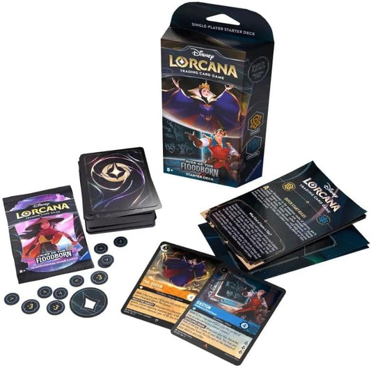 Disney Lorcana Rise of the Floodborn Starter Deck EN