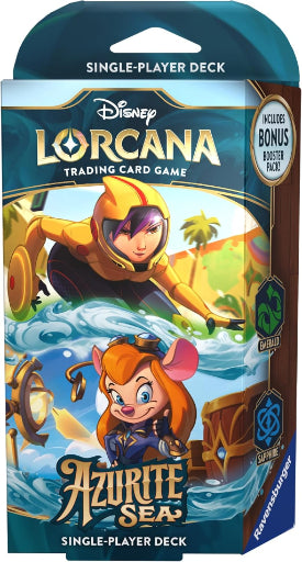 Disney Lorcana Azurite Sea Starter Deck EN S6