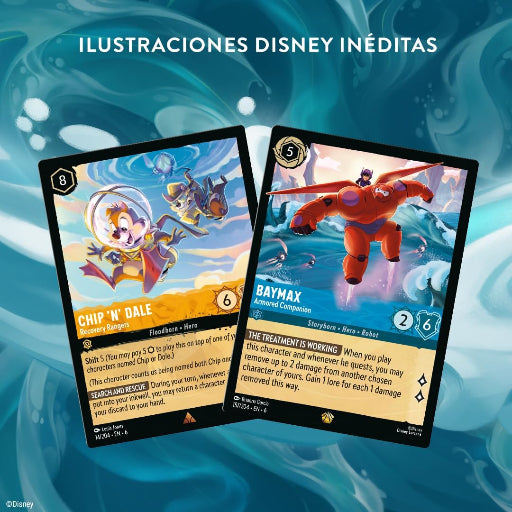 Disney Lorcana Azurite Sea Starter Deck EN S6