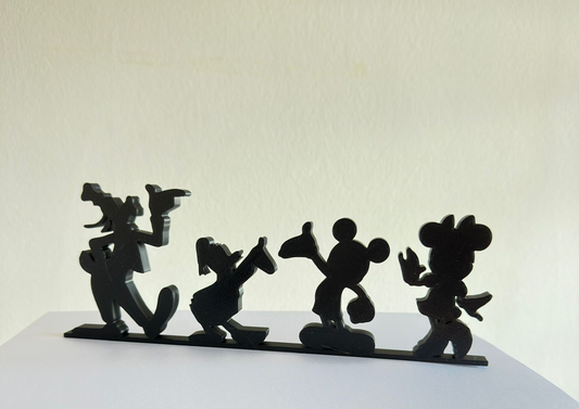🎨✨ Placa Decorativa Sombras Disney ✨🎨